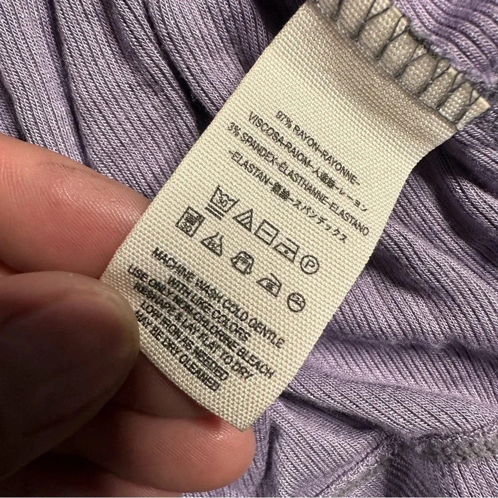 Free People Purple Love Valley Top